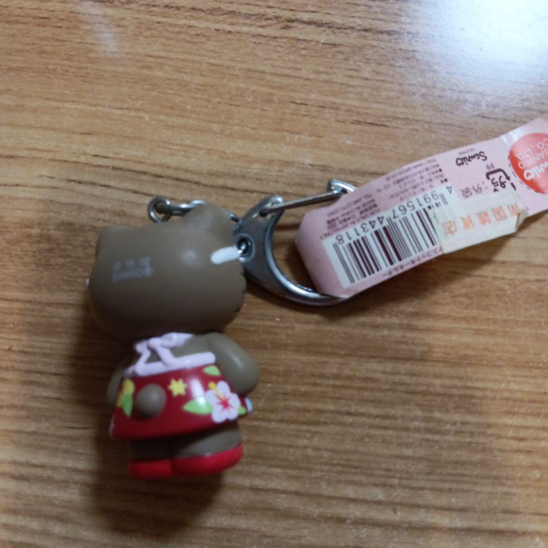 沖縄限定　日焼けキティ　キーホルダー　レア