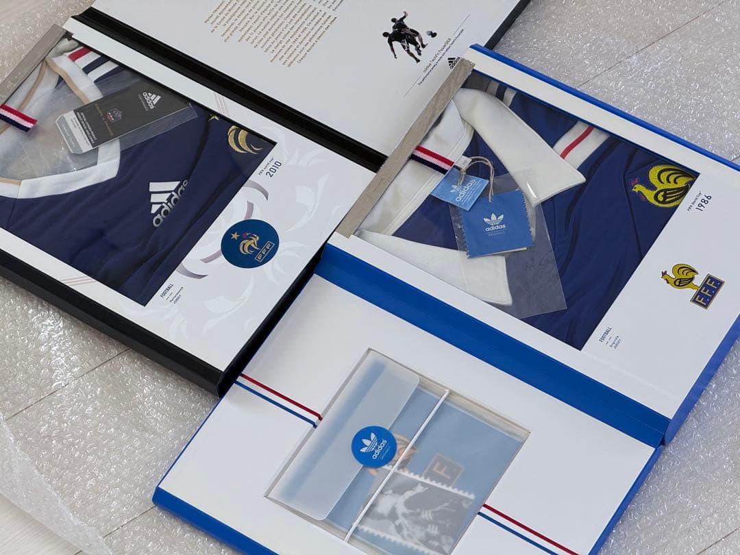 【絶版】フランス代表 1986年 復刻 2010年 adidas セット