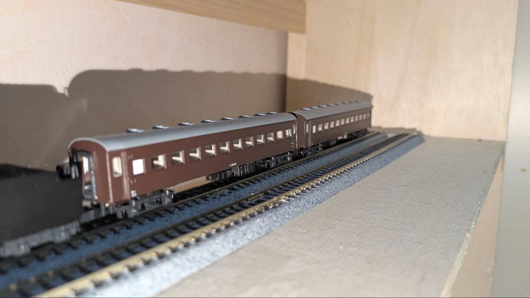 KATO 2016-9 D51標準形 客車2両付き(最後尾のLED点灯)