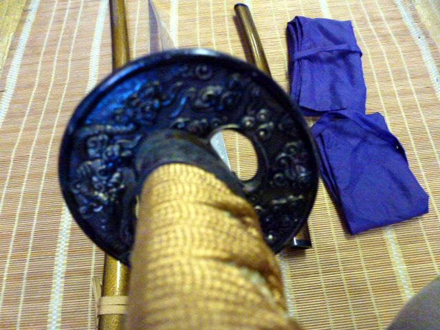 模造刀　日本刀　居合刀　太刀　大小　2本