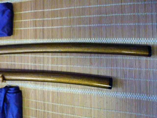 模造刀　日本刀　居合刀　太刀　大小　2本