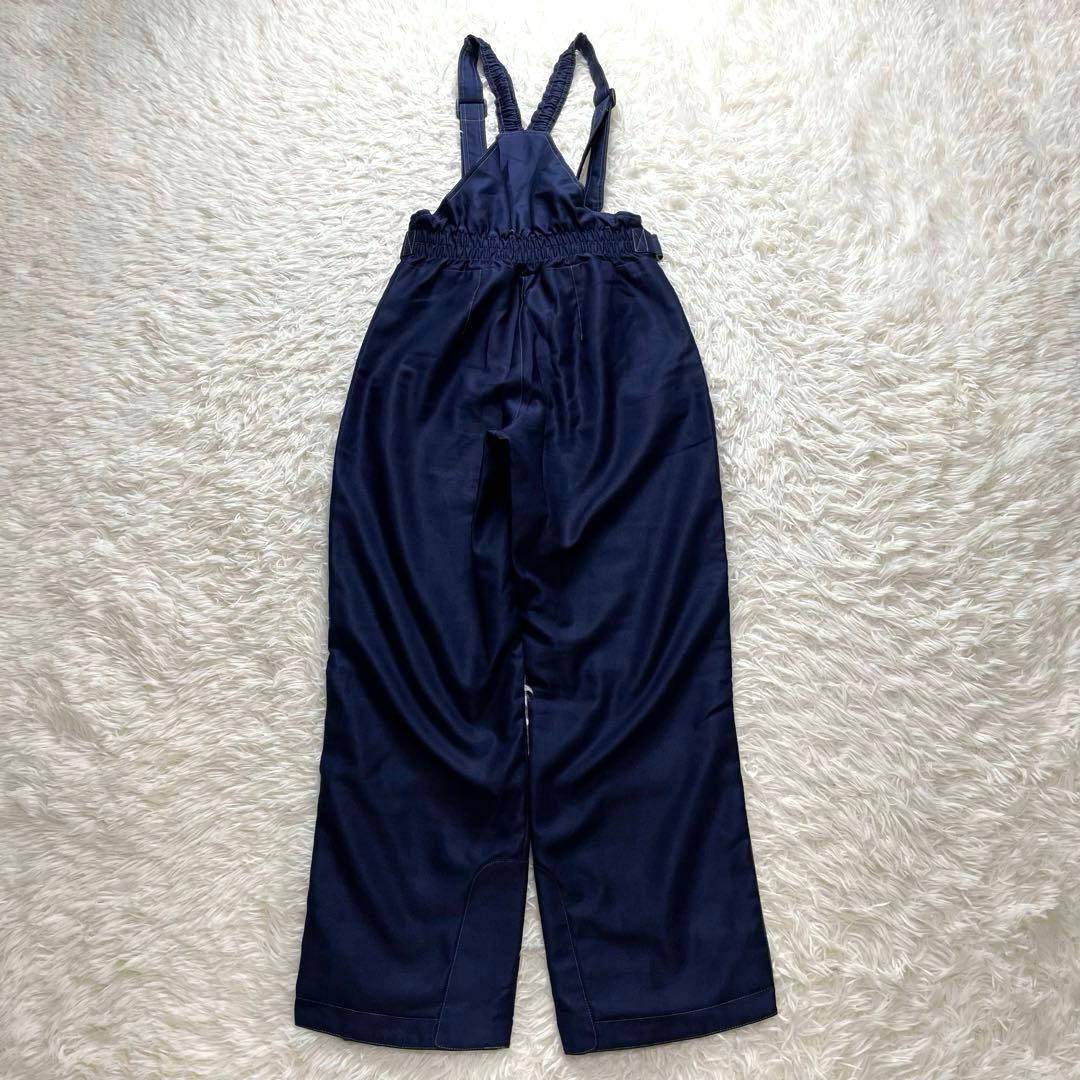 デサント スキーウェア セット 上下 メンズ L グレー 紺 ネイビー スノボ