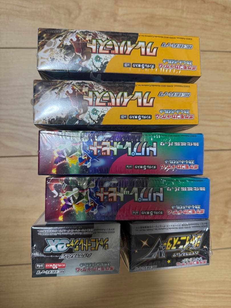 ポケモンカード　BOX 新品未開封　シュリンク付き　まとめ売り