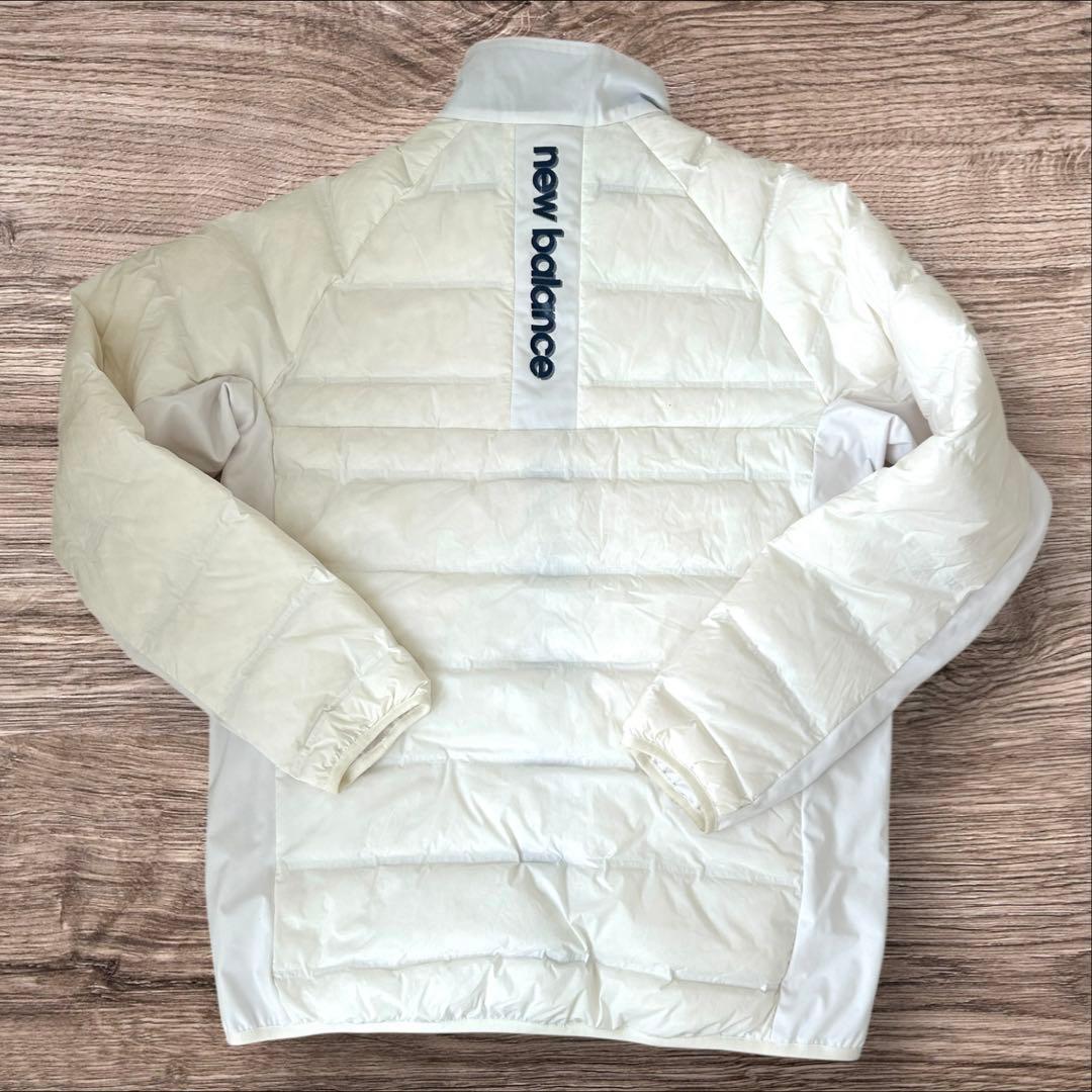 ニューバランスゴルフ New Balance golf ダウン 白 メンズ5