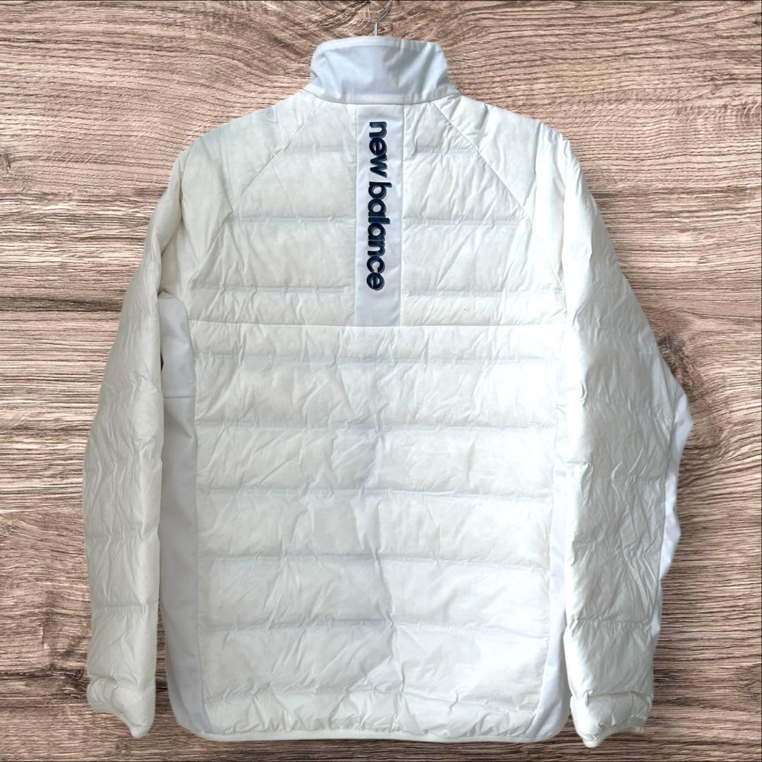 ニューバランスゴルフ New Balance golf ダウン 白 メンズ5