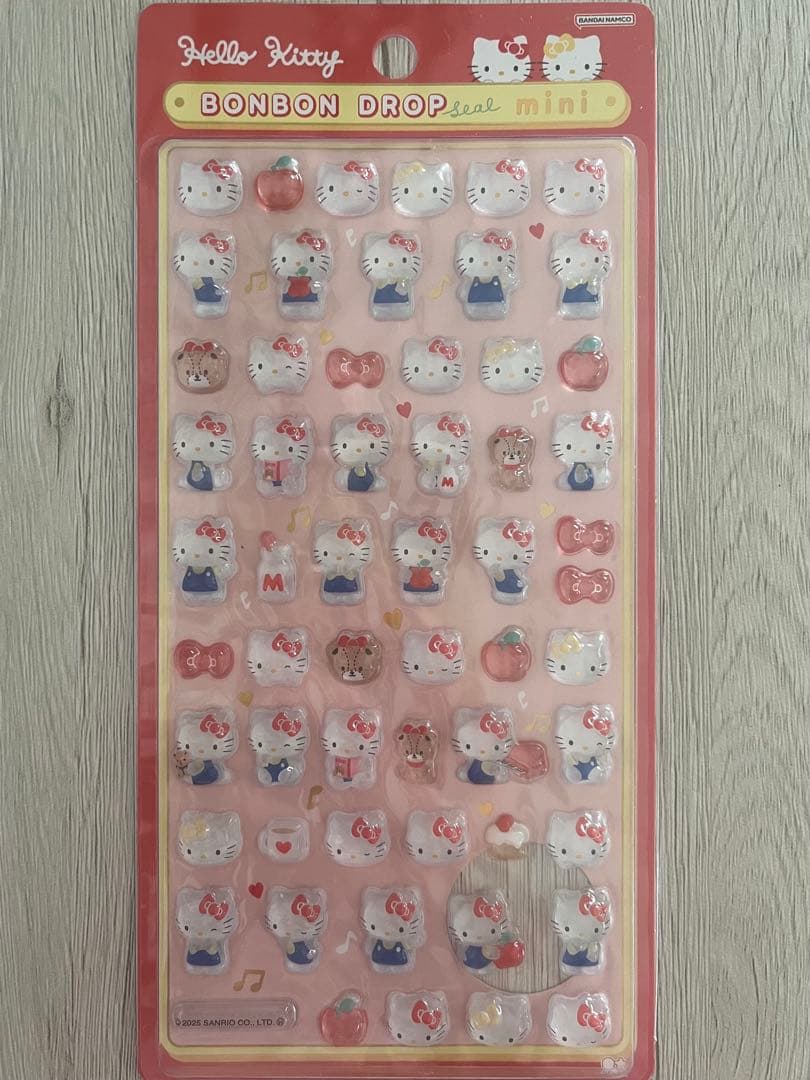 サンリオ ボンボンドロップシールmini 5枚セット