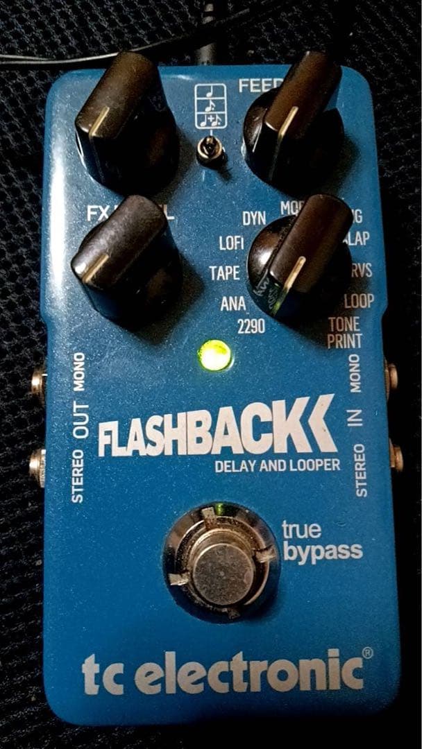 ギター tc electronic FLASHBACK DELAY AND LOOPER