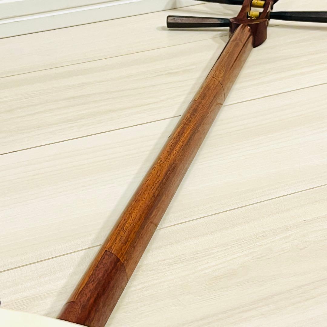 三味線 細棹 柏屋 ケース付き 全長約87cm