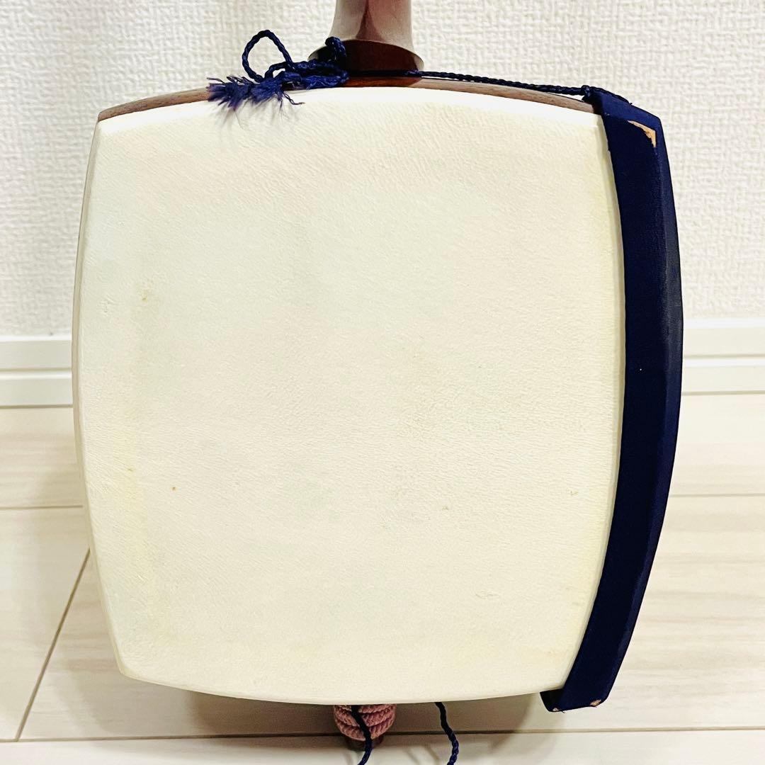 三味線 細棹 柏屋 ケース付き 全長約87cm