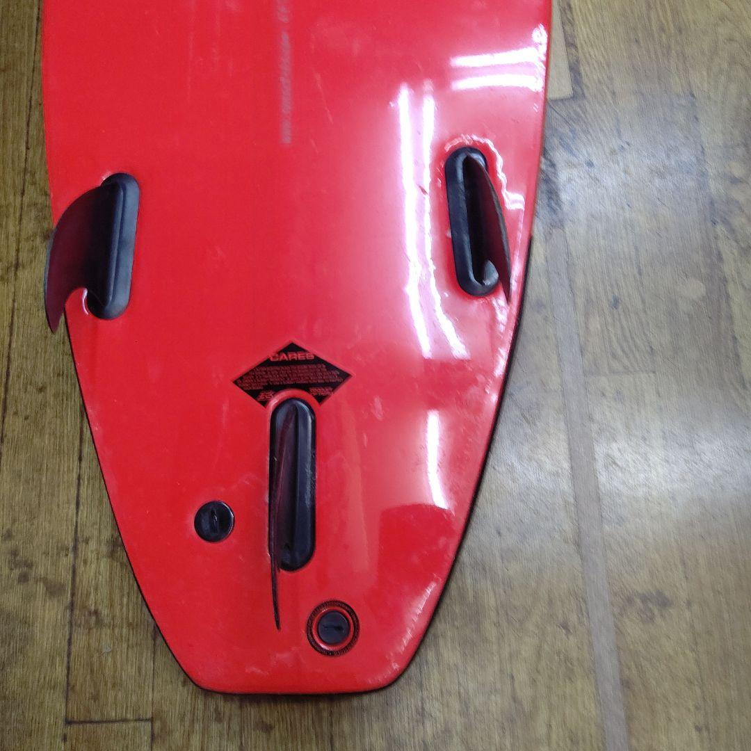 引き取り希望です 千葉県内有料でお届けします ソフトショートボード レッド