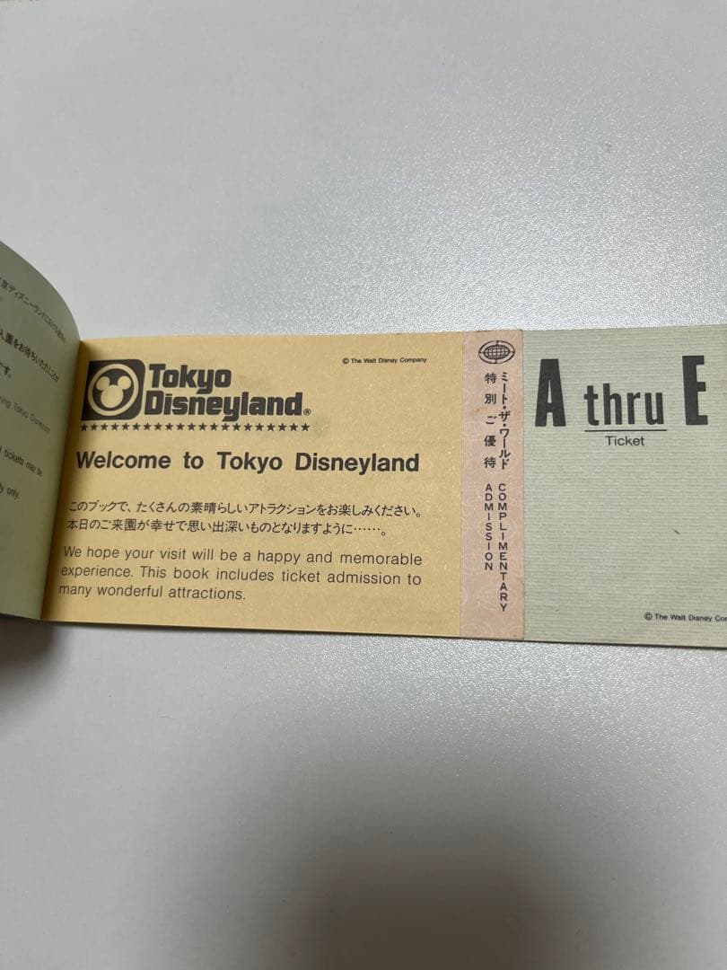 希少【東京ディズニーランド】マジックキー/パス/ガイド/料金表など