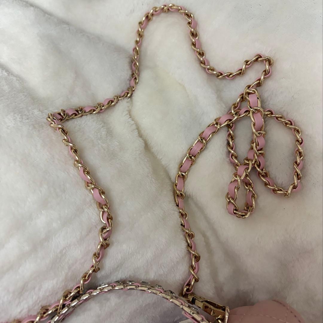 CHANEL ノベルティ　ミルクピンク　ショルダーバッグ
