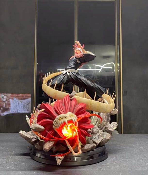 BLEACH 黒衣少年図 阿散井恋次 ガレージキット ガレキ スタチュー①