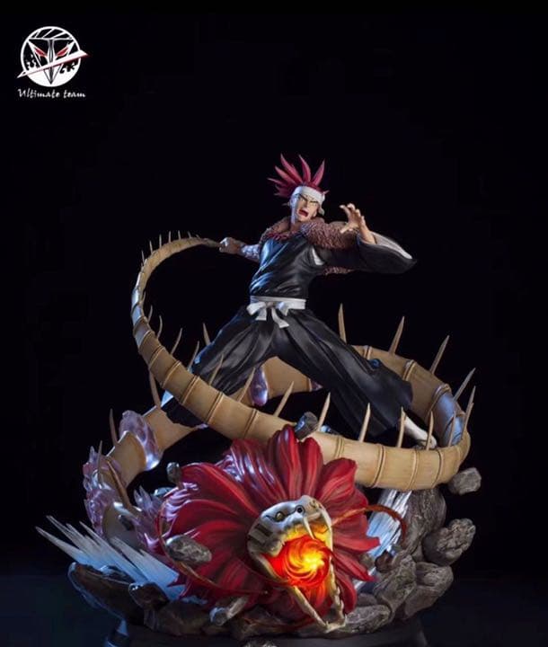 BLEACH 黒衣少年図 阿散井恋次 ガレージキット ガレキ スタチュー①