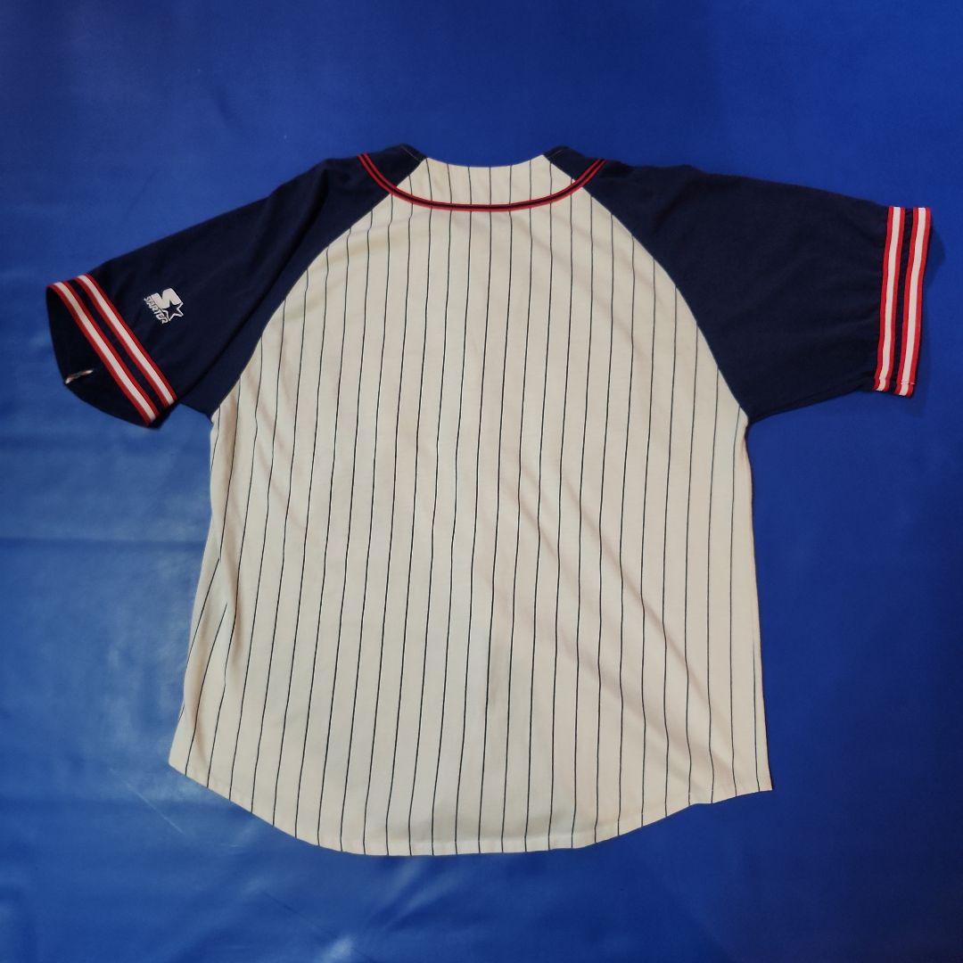 90sSTARTER インディアンスベースボールシャツ サイズL