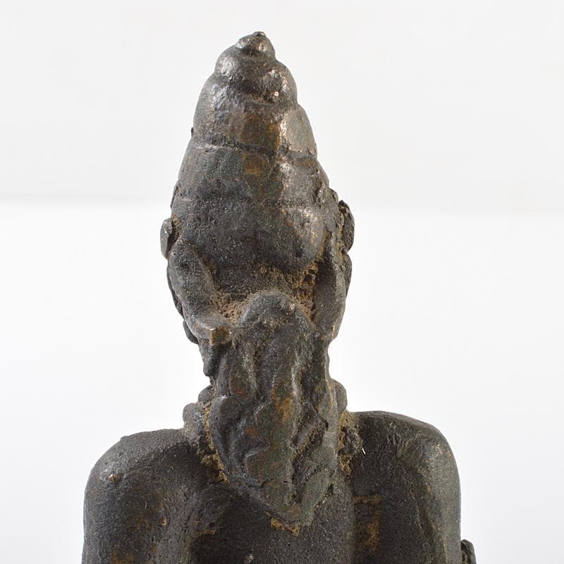 中国　古銅　チベット仏　仏像　置物　重さ約332g　V　R6264