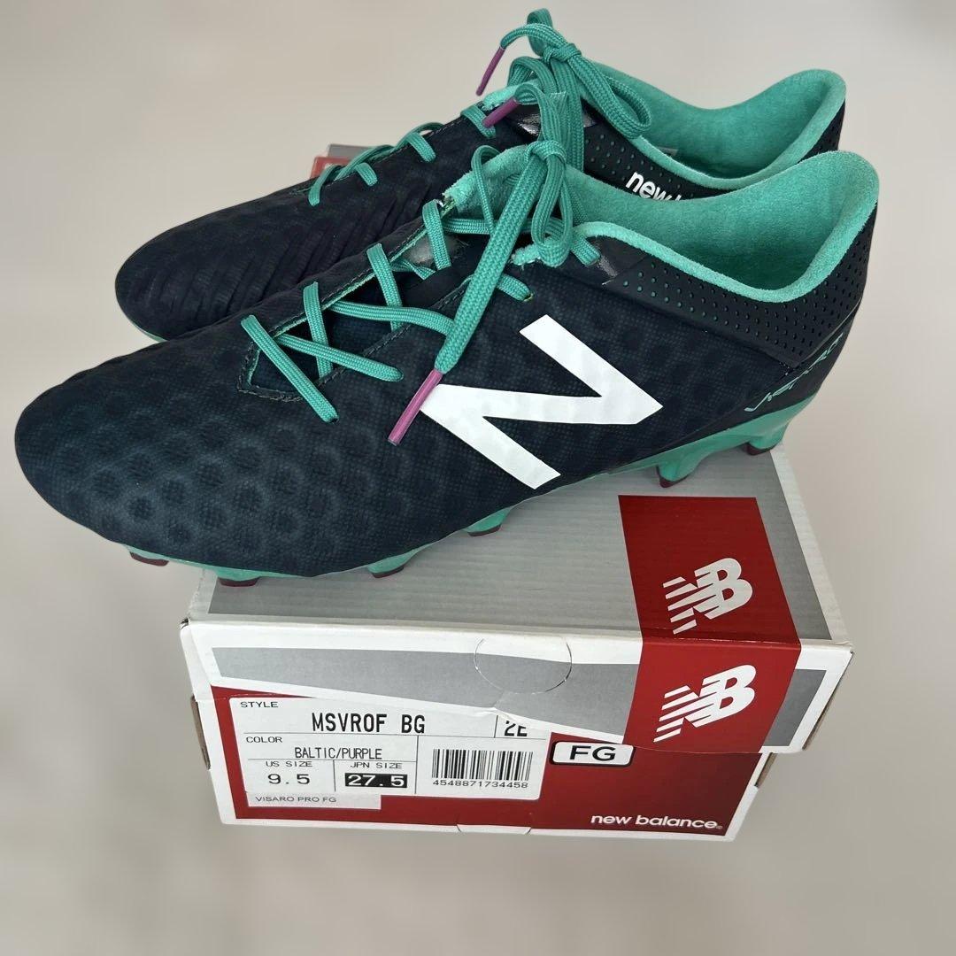【未使用】ニューバランスサッカーシューズ（27.5cm）2E
