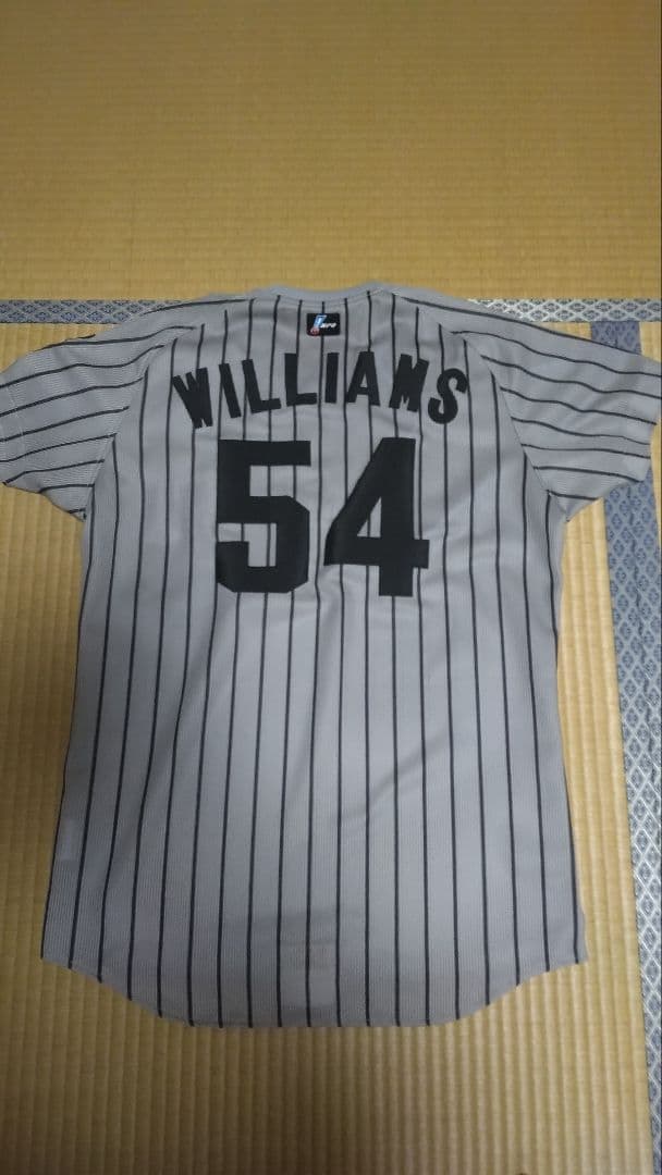 阪神 プロコレ ウィリアムス 2009年交流戦ビジターユニフォーム Oサイズ