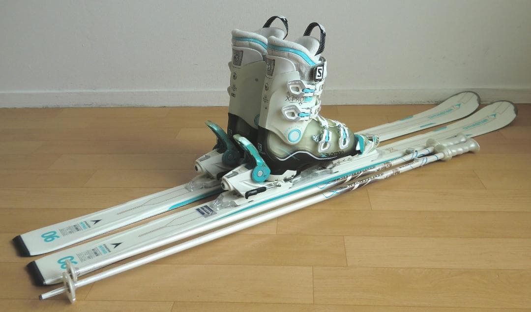 ■■送料無料■DYNASTAR■女性用スキーセット■板151靴25■メンテ付■■