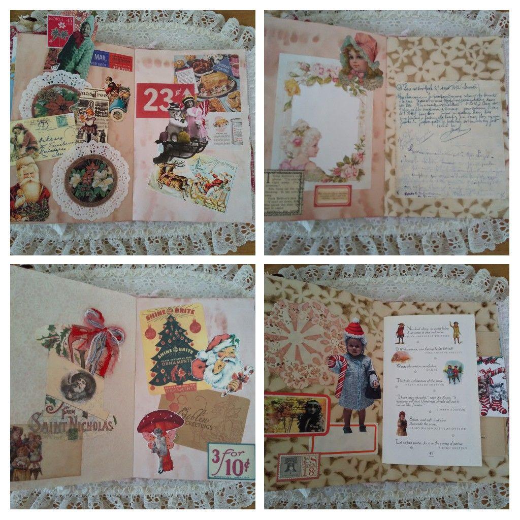 ジャンクジャーナル　クリスマス　ビンテージ