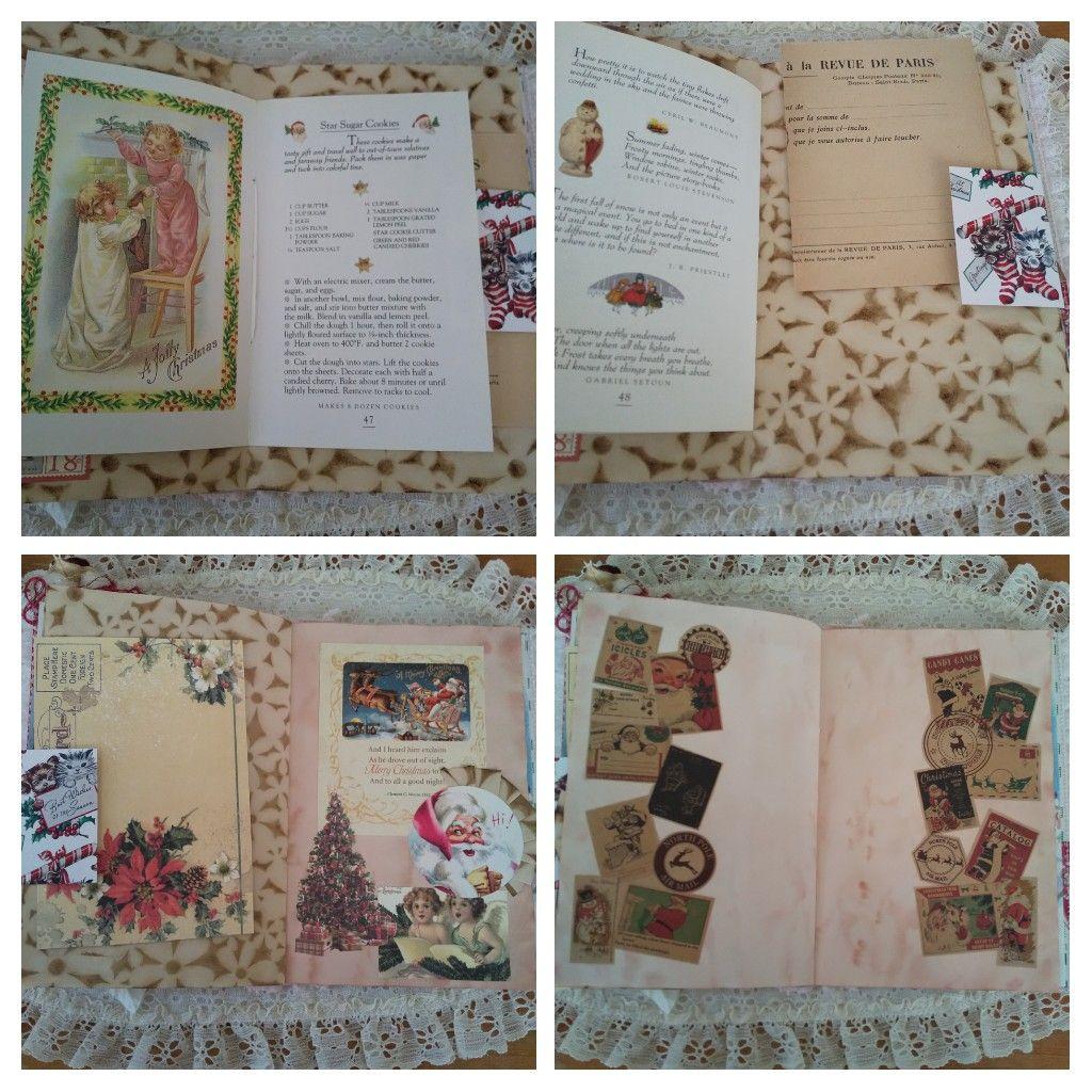 ジャンクジャーナル　クリスマス　ビンテージ