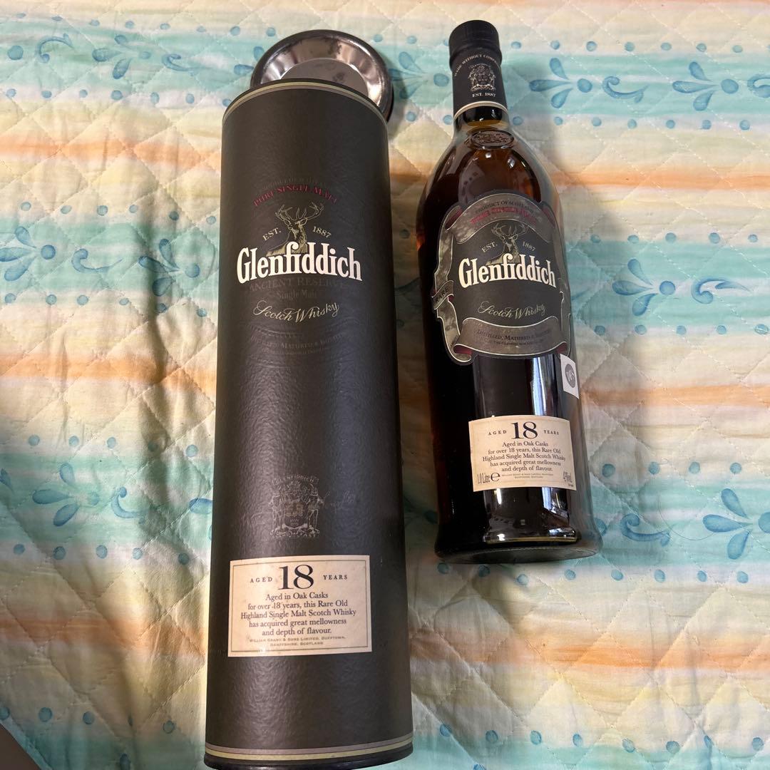 Glenfiddich 18年 シングルモルトウイスキー新品未開封