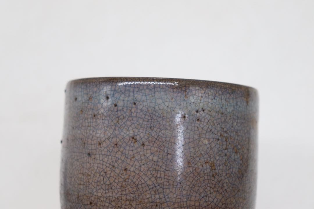 時代　高取　筒茶碗　唐津　茶道具　送料込み250928