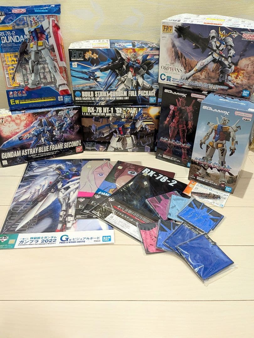 HG ガンプラ セット 未組立とフィギュア他おまとめ