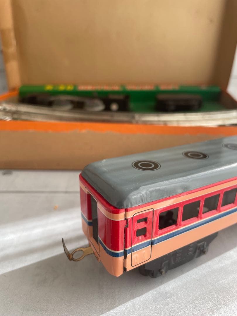 R-30 CENTRAL TRAIN SET日本製マスダヤオールブリキゼンマイ駆