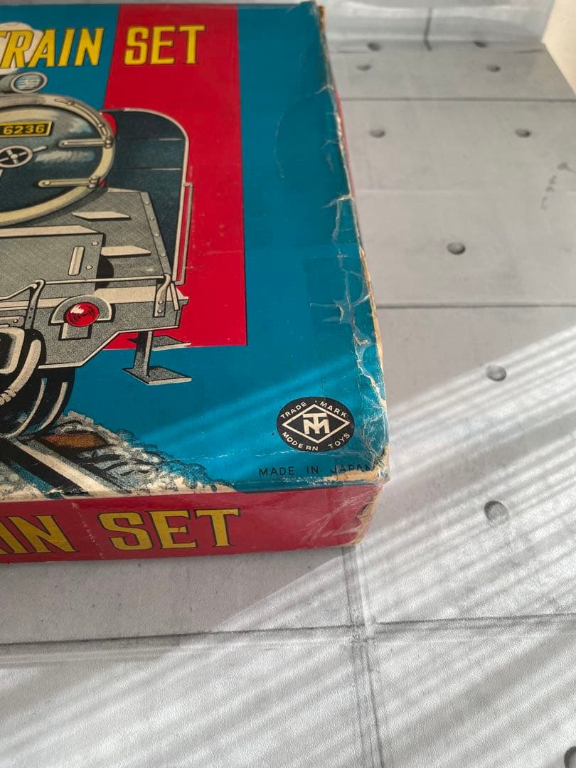 R-30 CENTRAL TRAIN SET日本製マスダヤオールブリキゼンマイ駆