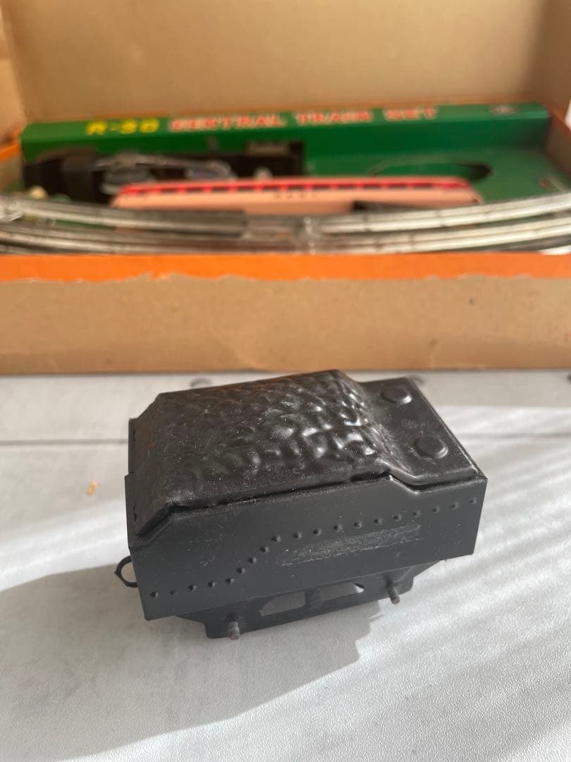 R-30 CENTRAL TRAIN SET日本製マスダヤオールブリキゼンマイ駆