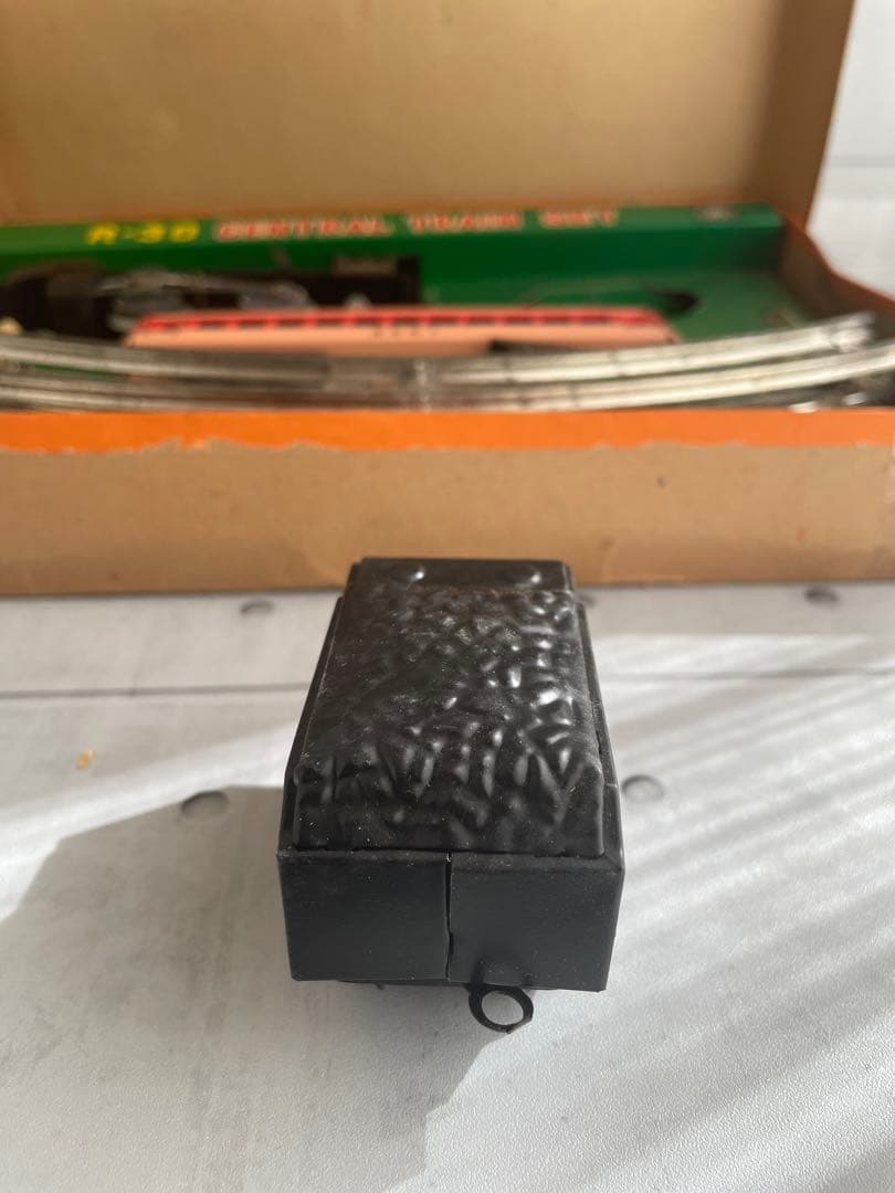 R-30 CENTRAL TRAIN SET日本製マスダヤオールブリキゼンマイ駆