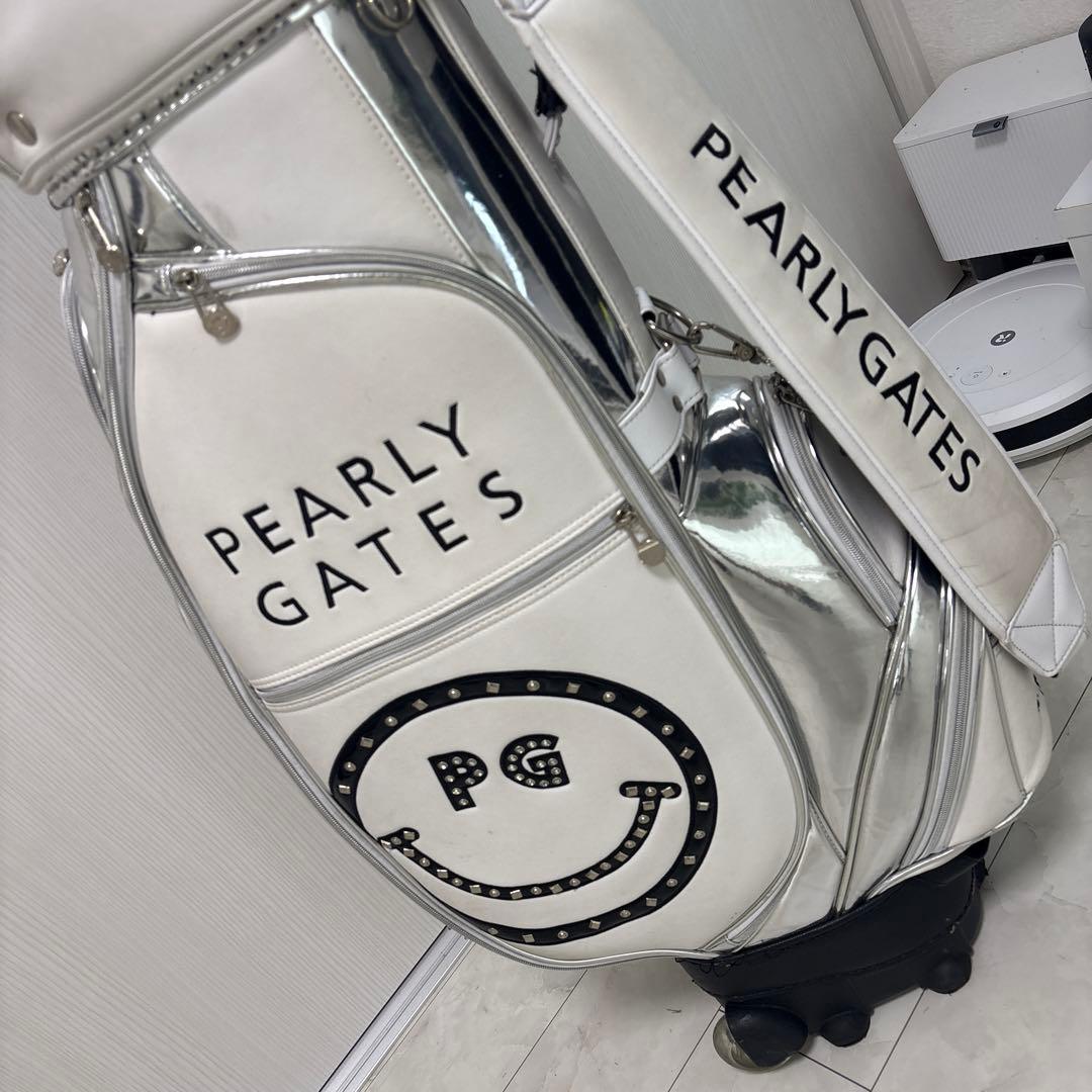 PEARLY GATES パーリーゲイツ キャスター付き　キャディーバック