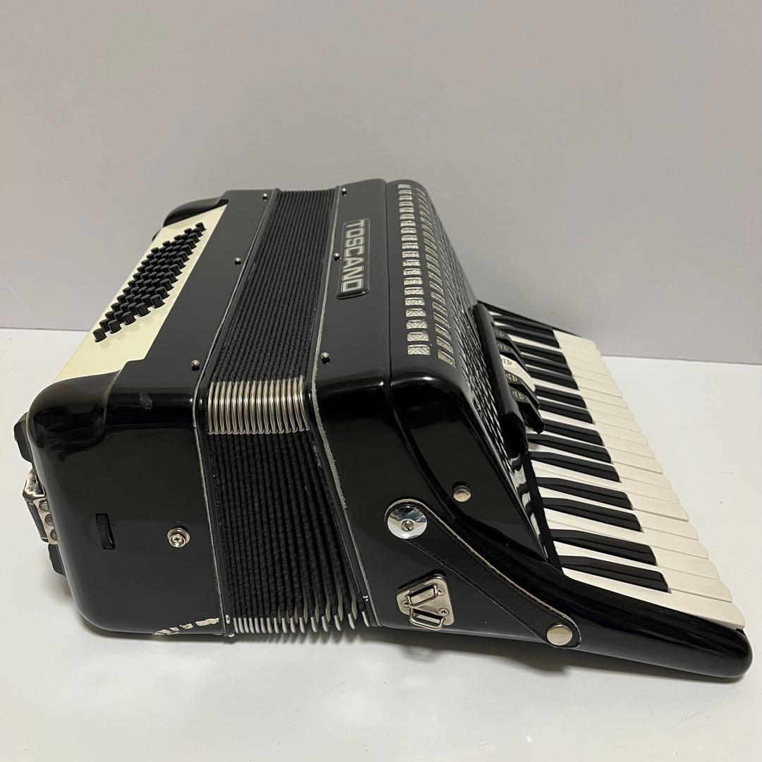 TOSCANO アコーディオン 34鍵盤 トスカーノ ブラック