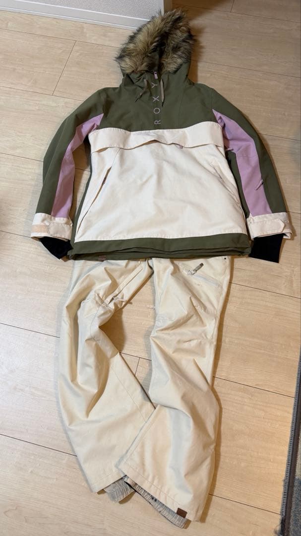 ROXY スノーボードウェア レディース 上下セットアップ