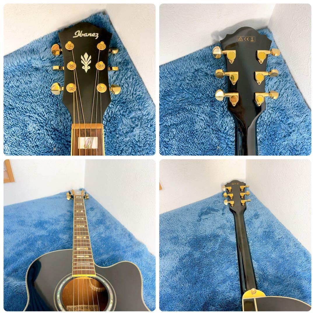 Ibanez AEL30SE-BK エレアコ ブラック フィッシュマン搭載