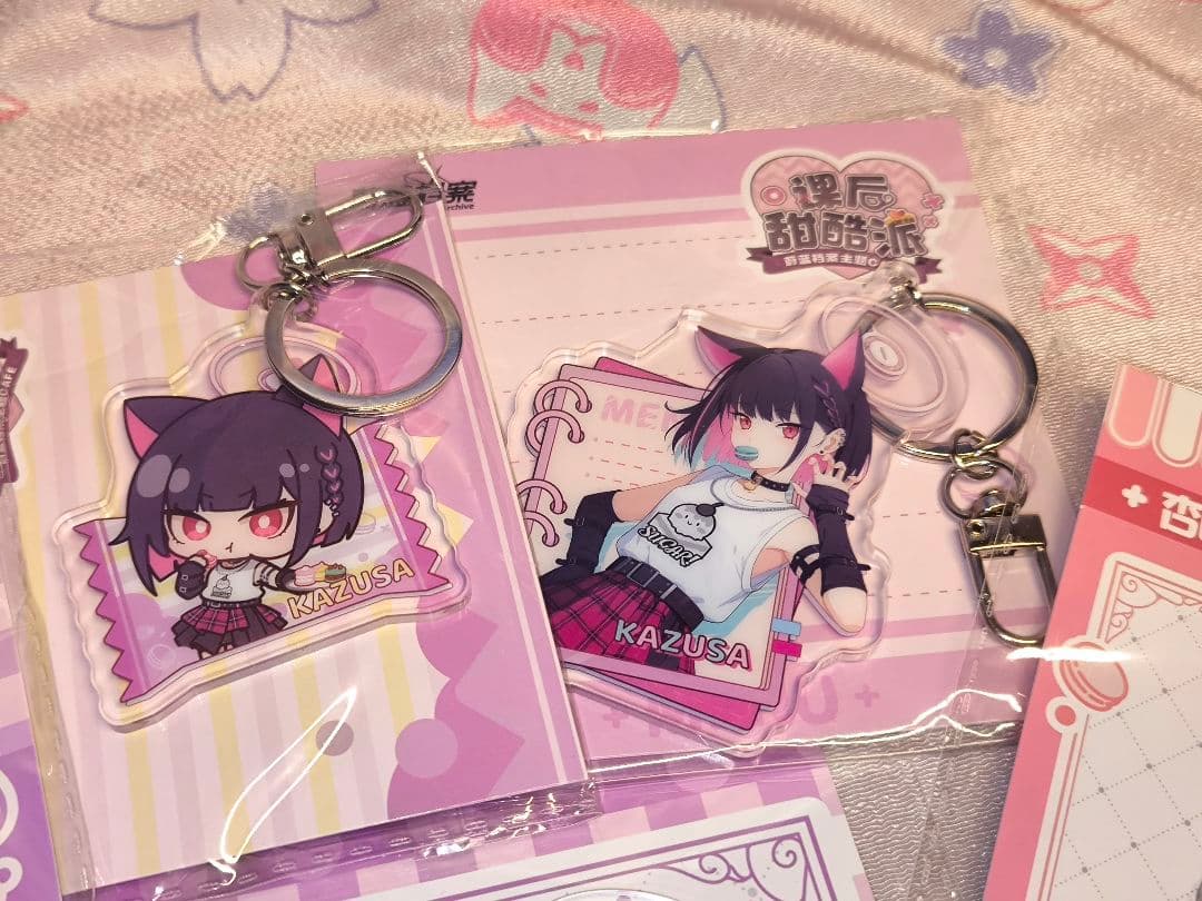 ブルーアーカイブ カズサ コラボカフェグッズセット