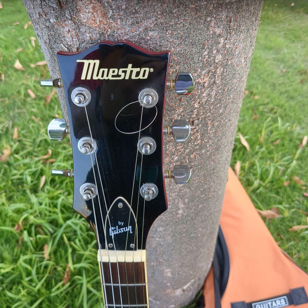 Maestro by Gibson エレキギター ストラップ ケース付き