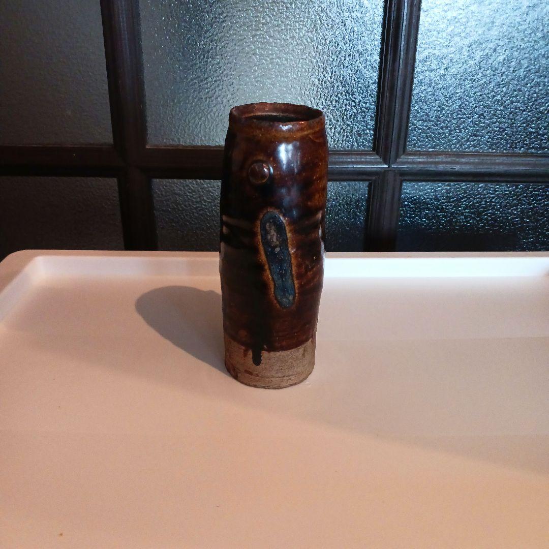 備前焼　お魚の花器