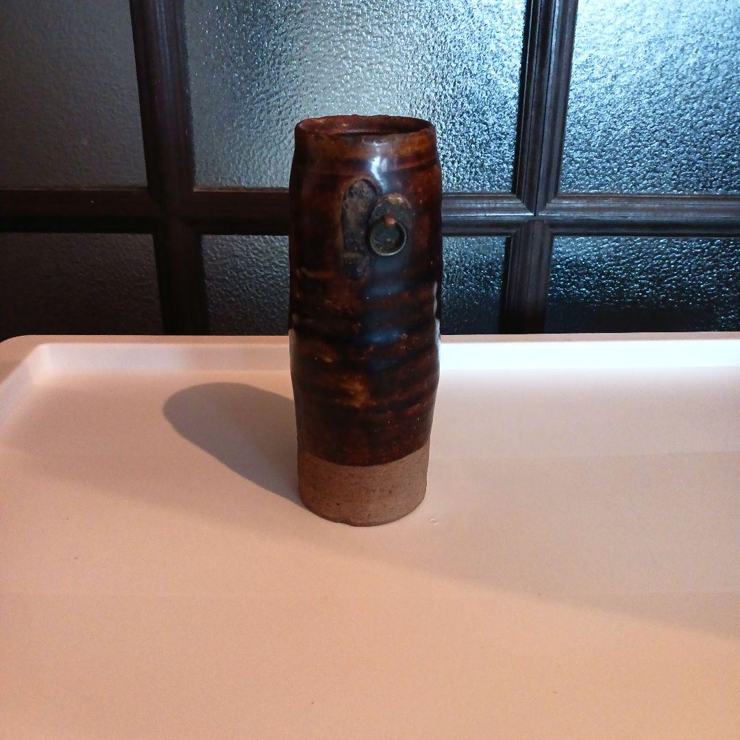 備前焼　お魚の花器