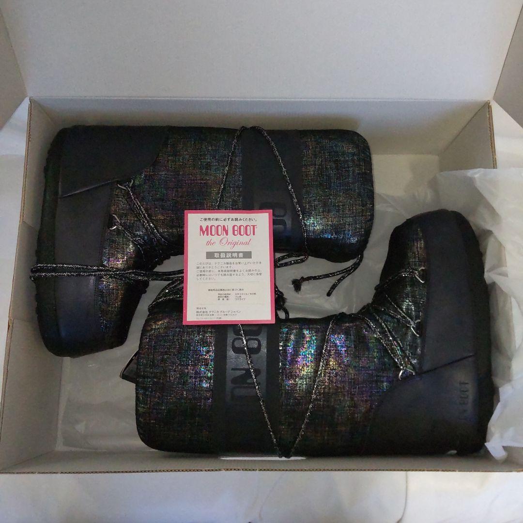 新品 MOON BOOT ムーンブーツ 26.0cm シャイニーブラッシュ
