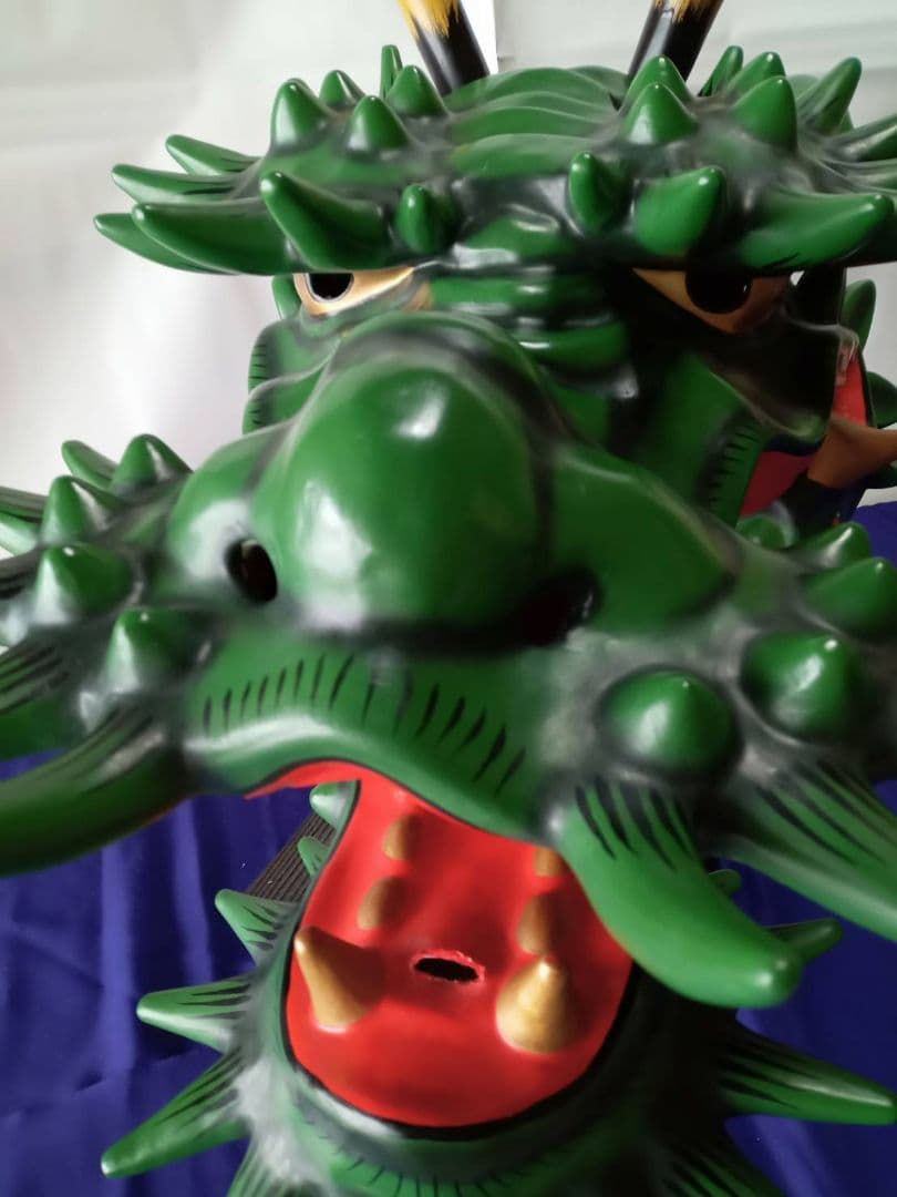 八岐大蛇　神楽面　石見神楽　広島神楽　芸北（北広島）　伝統工芸　蛇頭　干支　龍