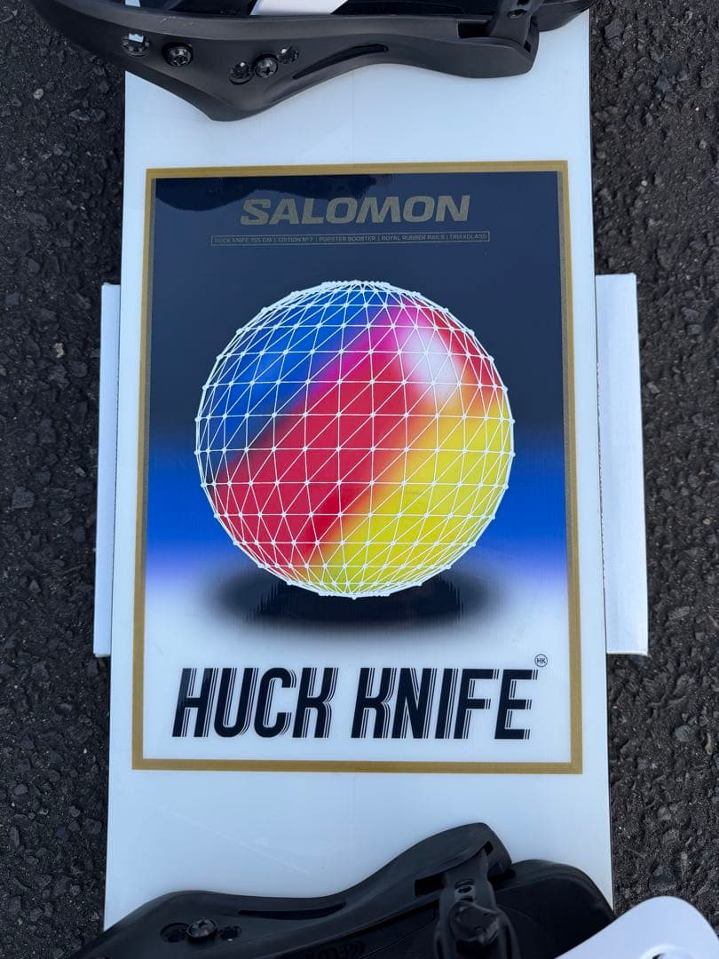 SALOMON HUCK KNIFE ハックナイフ 155 2点セット