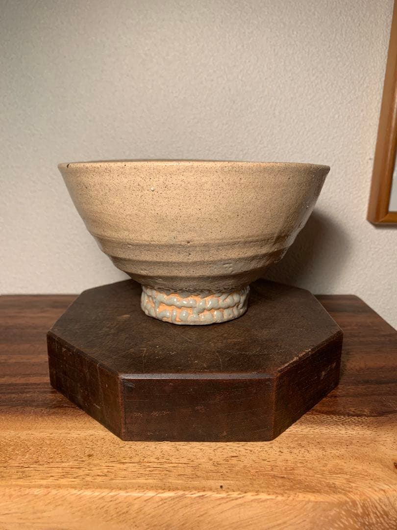 井戸茶碗 李朝？ 梅花皮 抹茶碗 茶道 茶道具