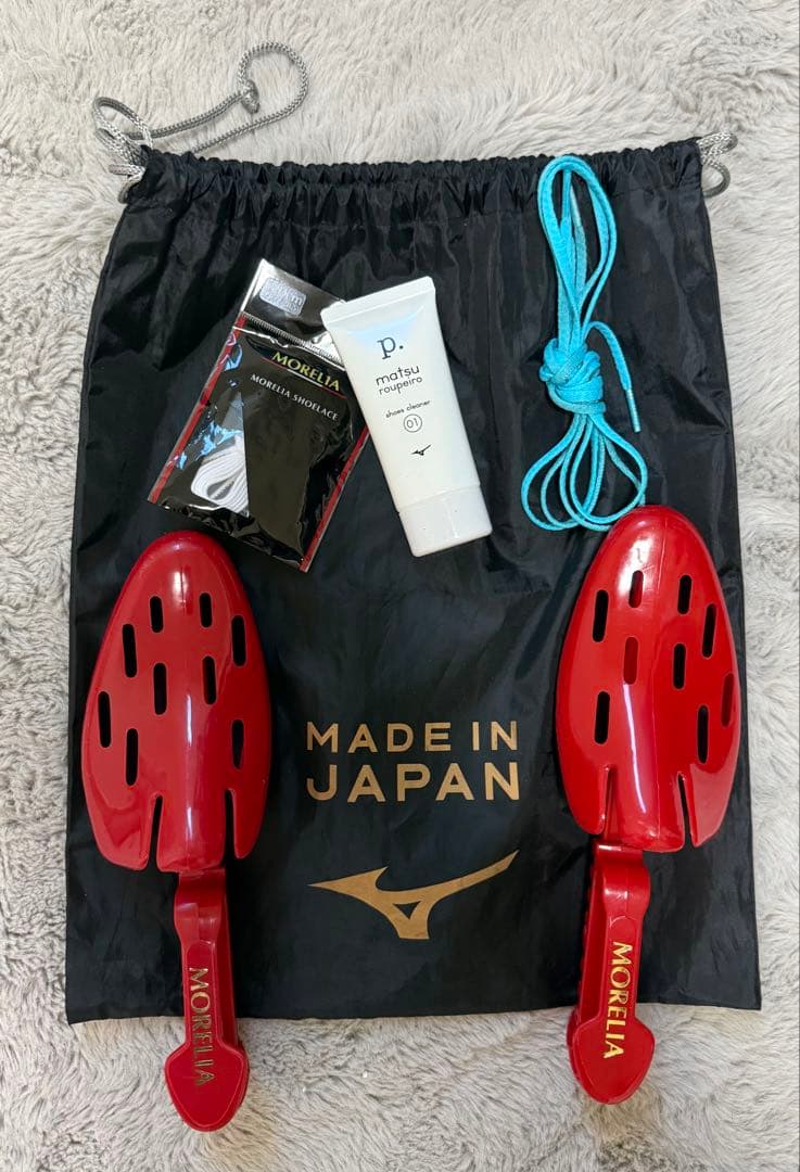 Mizuno Morelia サッカーシューズ ホワイト/ゴールド