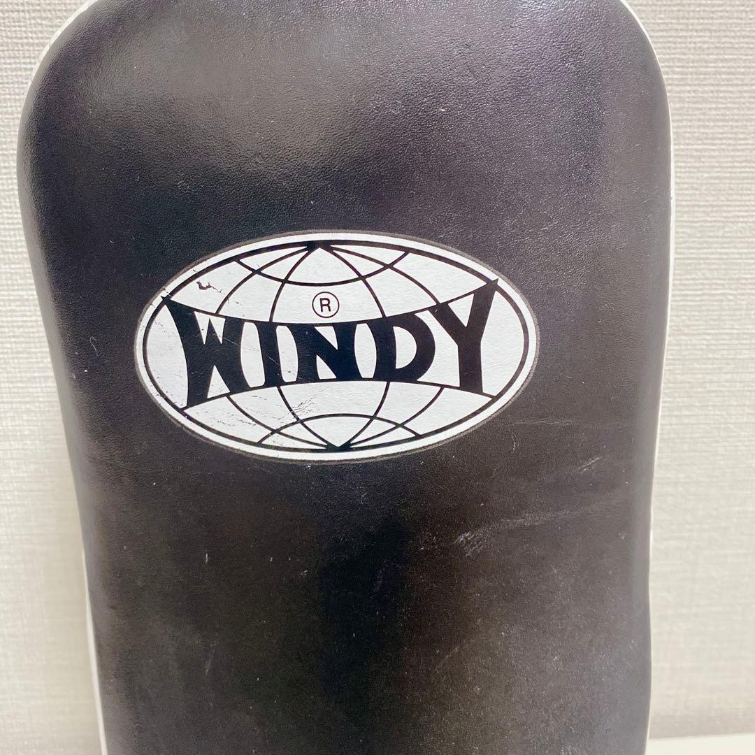 【プロ仕様】 WINDY KP-8 キックミット 2個セット 本革製 牛革