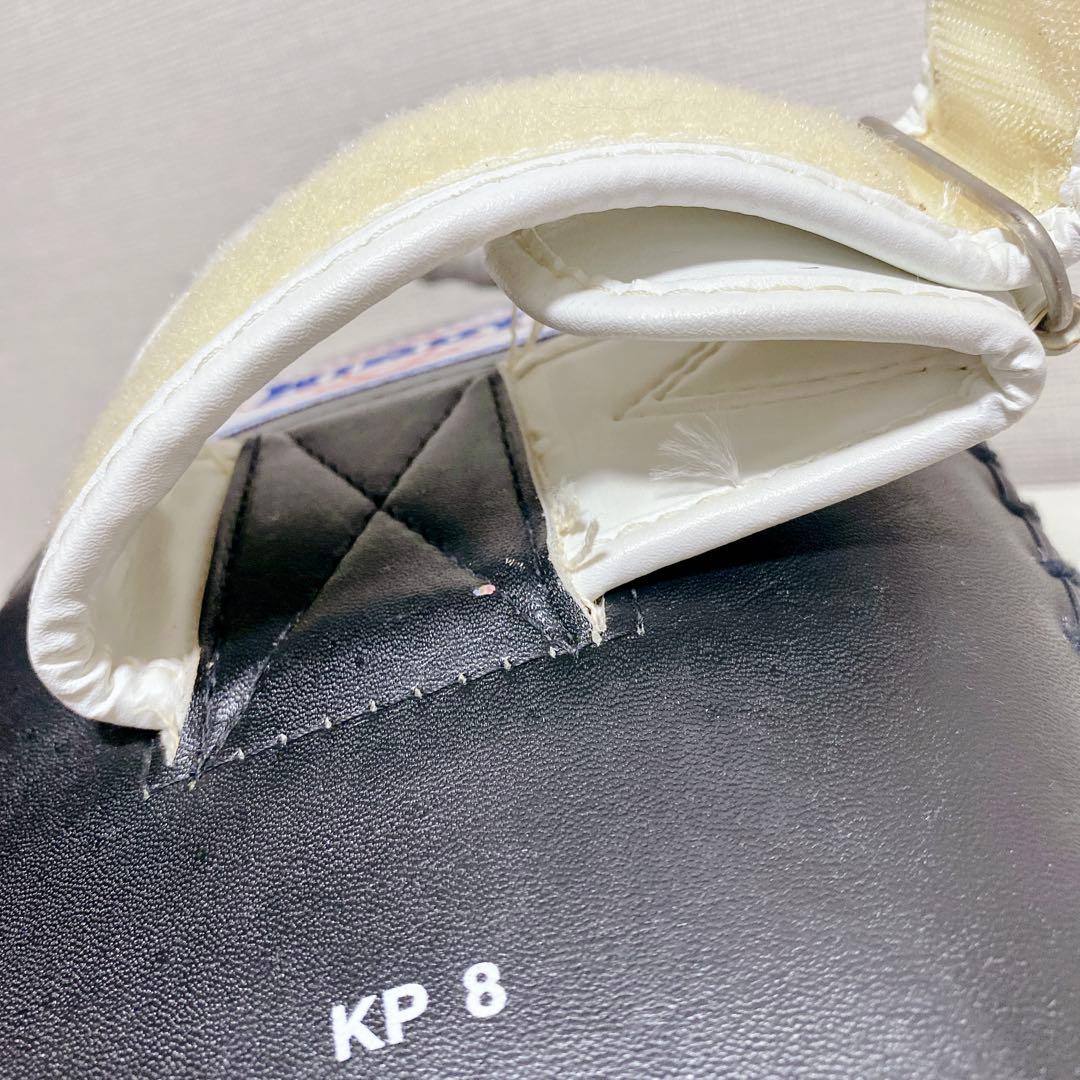 【プロ仕様】 WINDY KP-8 キックミット 2個セット 本革製 牛革