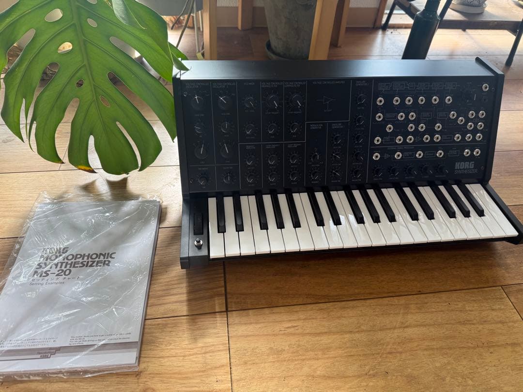 本日限定出品 korg ms-20 mini SQ-1 パッチケーブルおまけ付き