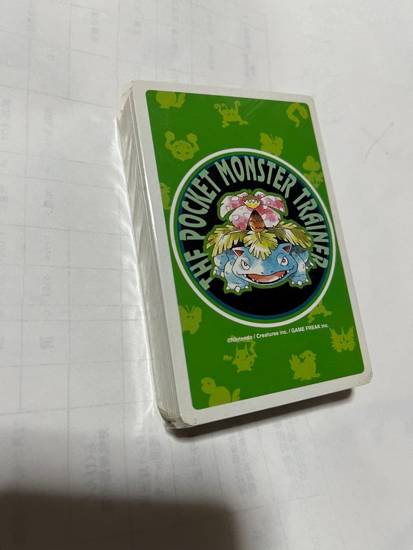 ポケットモンスター トランプセット　緑　赤