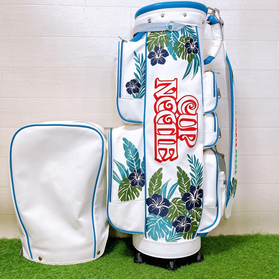 M カップヌードル　カップ　2018 ゴルフ　キャディバッグ　希少　激レア